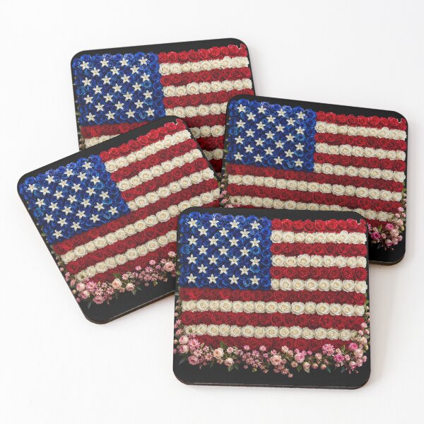 Item preview, USA Shirt, Flower USA Shirt, United States Shirt, 4th of July Shirt, Floral Patriotic Shirt, USA Shirt, American Flag designed and sold by THREE LITTLE BEANS.