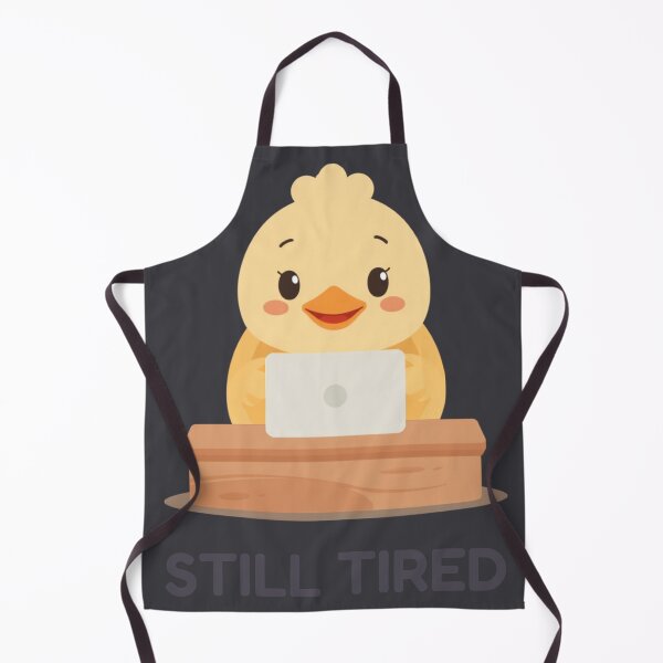 Item preview, Still Tired Duck Funny Kawaii Quote Cute Animal T-Shirt designed and sold by WrongGift.