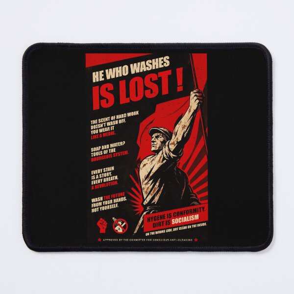 Item preview, He who washes is lost designed and sold by Pintwich.
