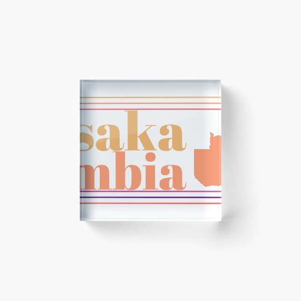 Item preview, Lusaka Zambia City Marked On Country Map designed and sold by TheIconSmith.