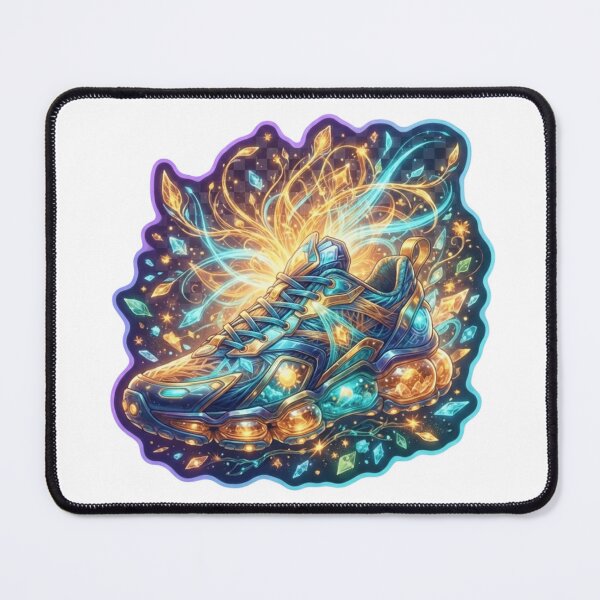 Item preview, Solar Vine Futuristic Sneaker Sticker designed and sold by Imaginarium of Chaos falcon88 .