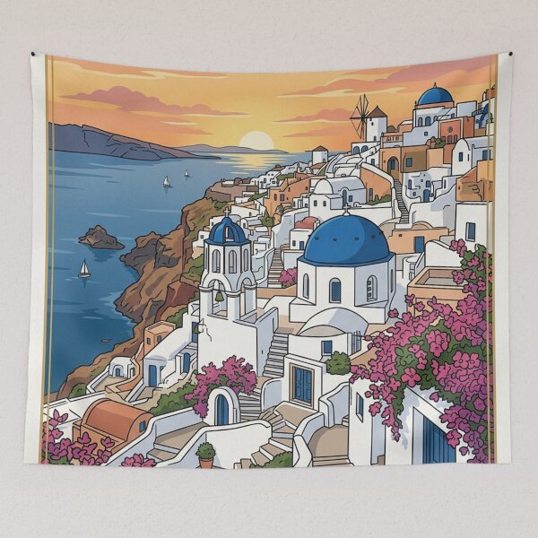 Item preview, Blue Dome Santorini Travel designed and sold by terrelldonald.