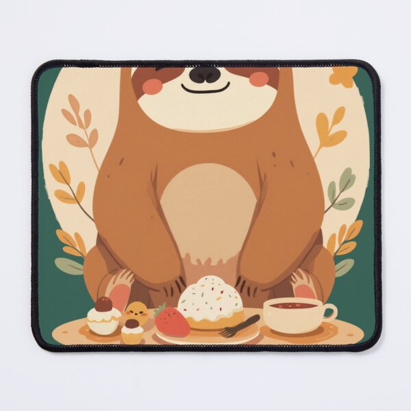 Item preview, Always Hungry Sloth Funny Kawaii Quote Cute Animal T-Shirt designed and sold by WrongGift.