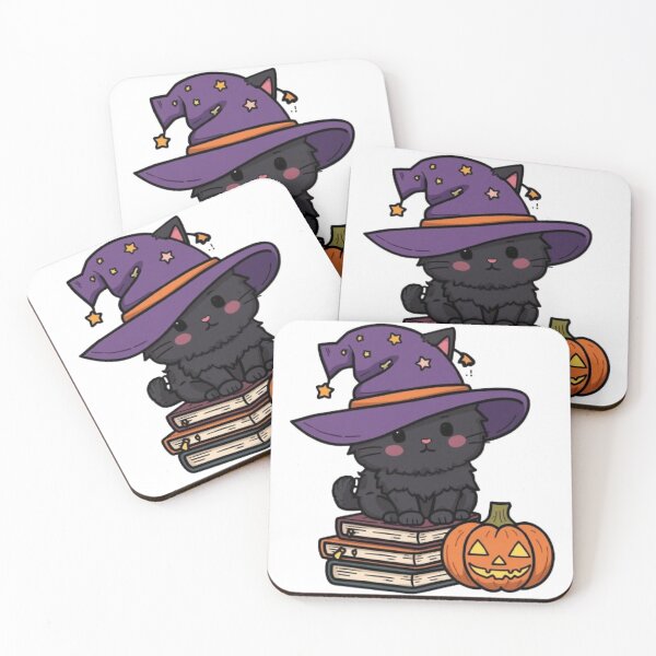 Item preview, Kawaii Ghost Drinking Coffee | Cute Autumn Halloween Sticker designed and sold by Stylestickers55.