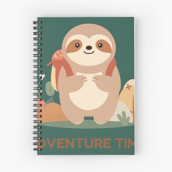 Item preview, Adventure Time Sloth Funny Kawaii Quote Cute Animal T-Shirt designed and sold by WrongGift.