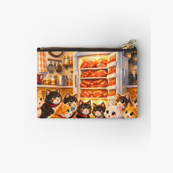 Item preview, Cats Loving Steaks and Sausages designed and sold by M-Y-A-R-T-.