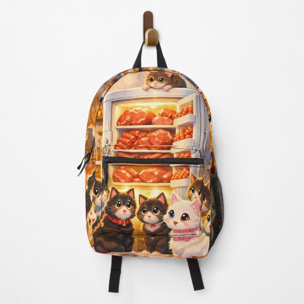 Item preview, Cats Loving Steaks and Sausages designed and sold by M-Y-A-R-T-.