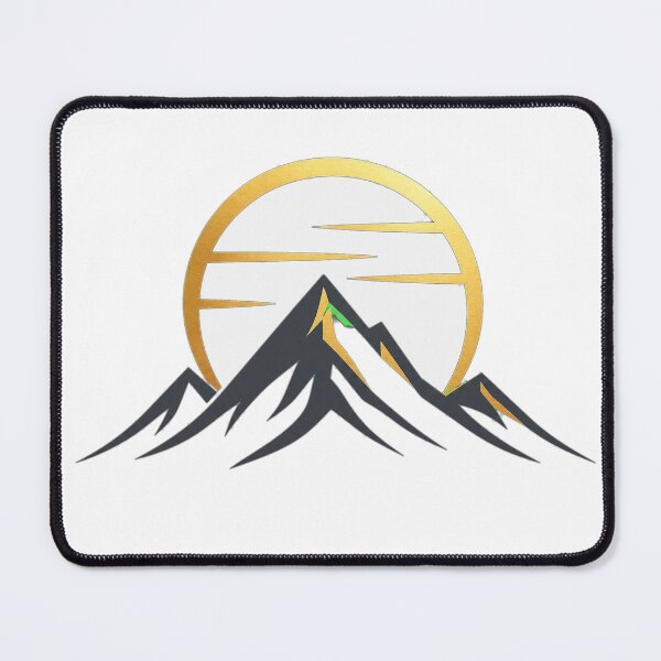 Item preview, Golden Peak - Minimalist Abstract Nature designed and sold by Ahmed Nedji.