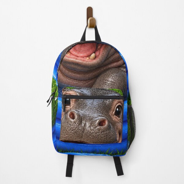 Item preview, Paddling Hippo designed and sold by MariaLouise-Art.