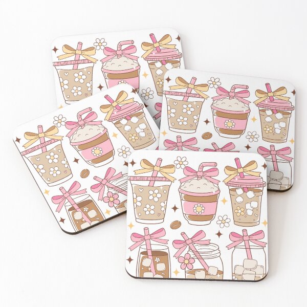 Item preview, Cute Iced Coffee Cups Clipart Set designed and sold by ⭐ AURA STUDIO.
