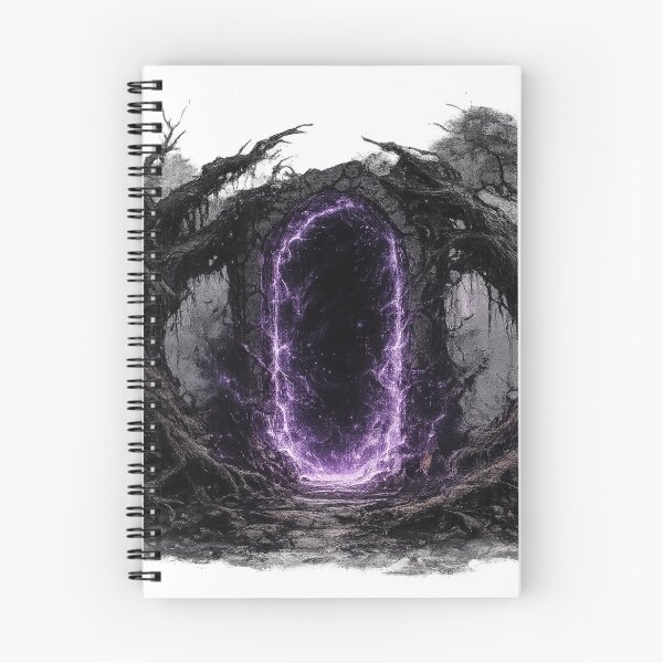 Item preview, Dark Forest Magic Portal Purple Glow Gothic Fantasy Design designed and sold by irfanshikh.