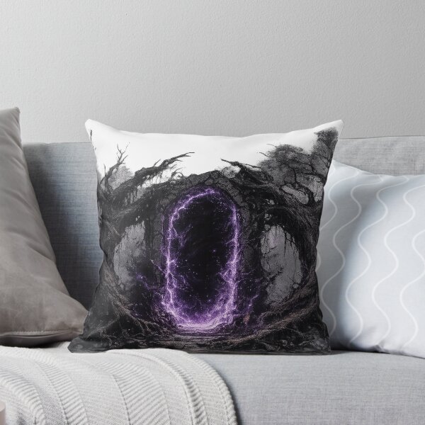 Item preview, Dark Forest Magic Portal Purple Glow Gothic Fantasy Design designed and sold by irfanshikh.