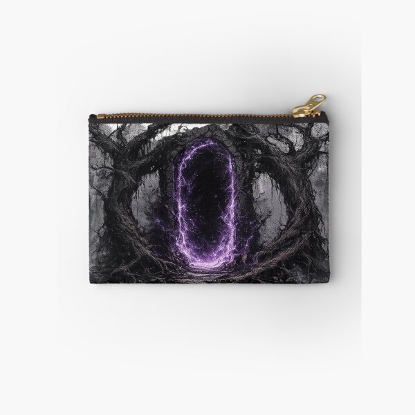 Item preview, Dark Forest Magic Portal Purple Glow Gothic Fantasy Design designed and sold by irfanshikh.