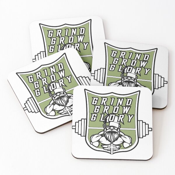 Item preview, Grind Grow Glory | Christian Gym | Faith Fitness Design designed and sold by Bezuiden.