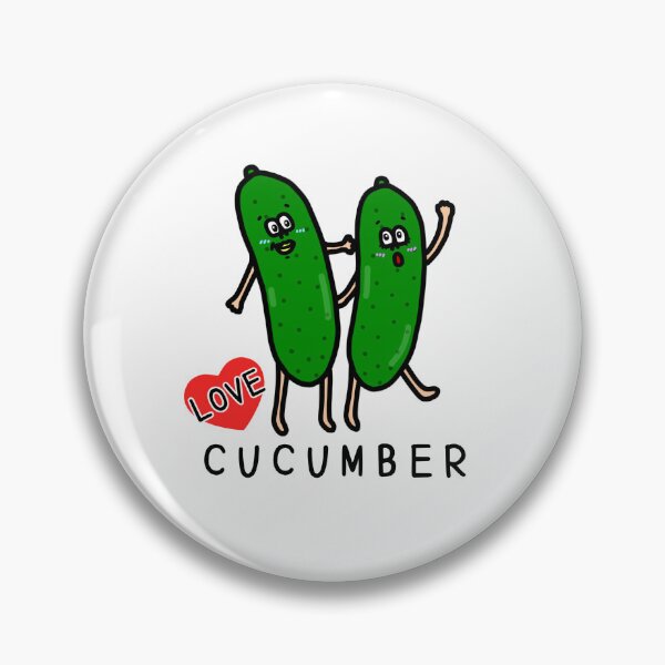Item preview, Cute I LOVE CUCUMBER designed and sold by kanaehonkawa.