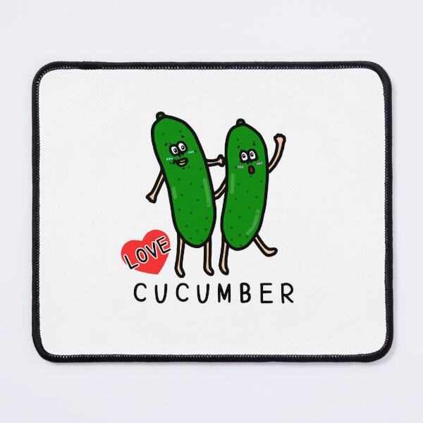 Item preview, Cute I LOVE CUCUMBER designed and sold by kanaehonkawa.