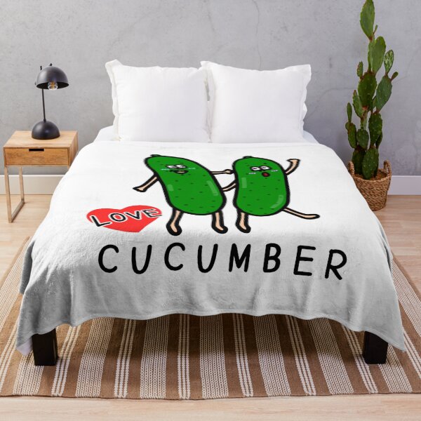 Item preview, Cute I LOVE CUCUMBER designed and sold by kanaehonkawa.