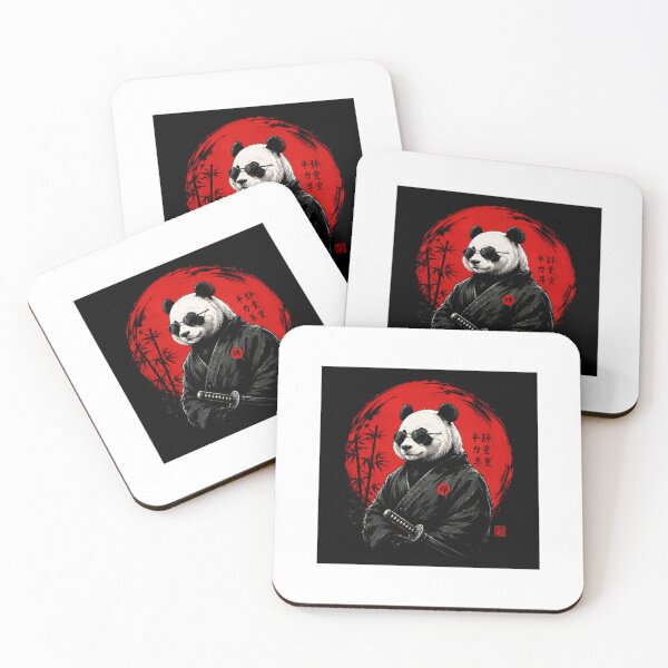 Item preview, Cool Panda Samurai Streetwear Art designed and sold by phoenixram2495.