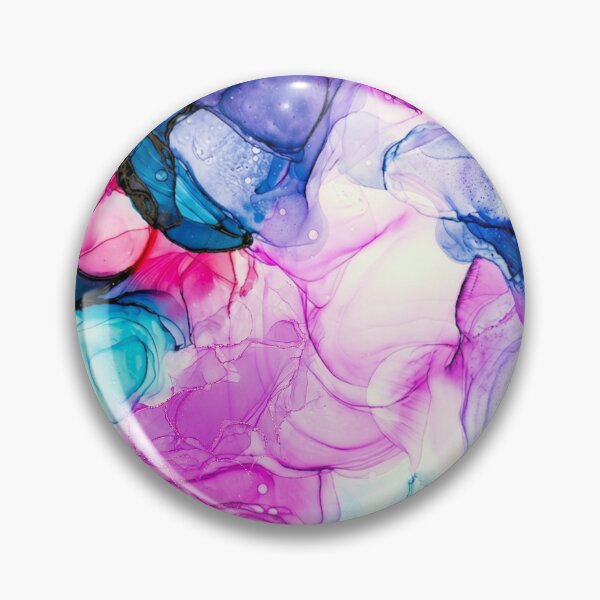 Item preview,   purple and  Blue Flowing Abstract Painting designed and sold by Differenceee.