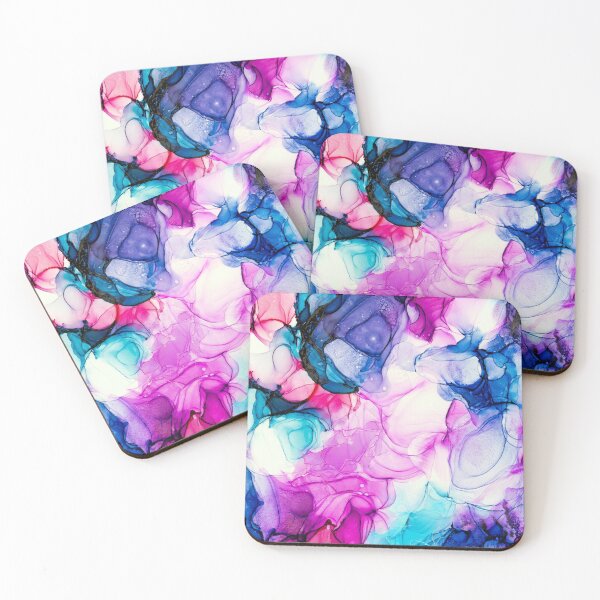 Item preview,   purple and  Blue Flowing Abstract Painting designed and sold by Differenceee.