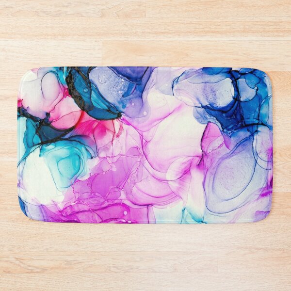 Item preview,   purple and  Blue Flowing Abstract Painting designed and sold by Differenceee.