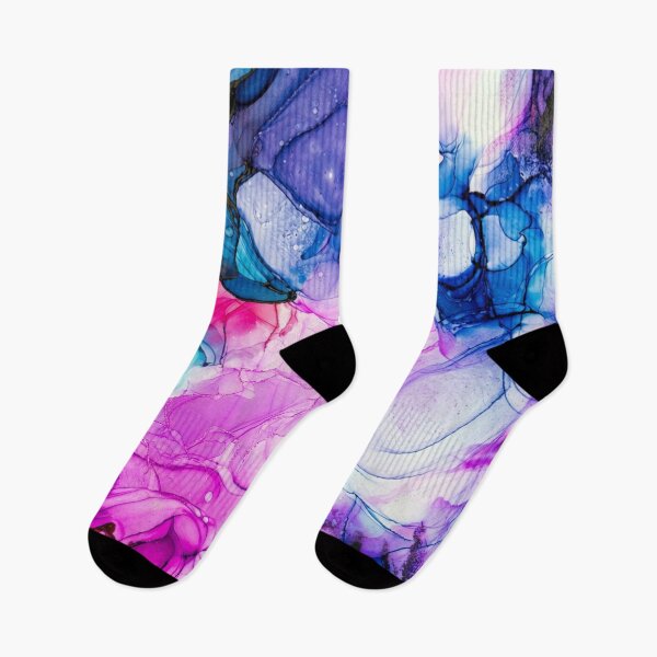 Item preview,   purple and  Blue Flowing Abstract Painting designed and sold by Differenceee.