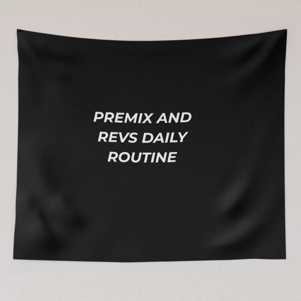 Item preview, Premix And Revs Daily Routine Vintage Moped Motocross designed and sold by IronAndSoil.