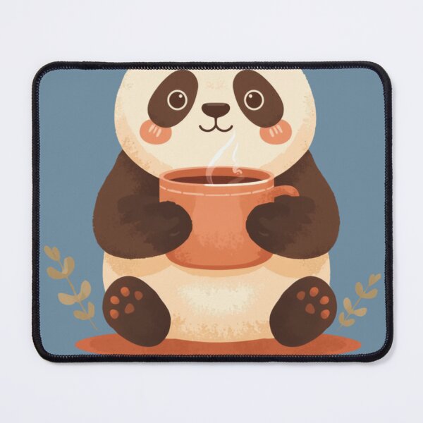 Item preview, Coffee Lover Panda Funny Kawaii Quote Cute Animal T-Shirt designed and sold by WrongGift.