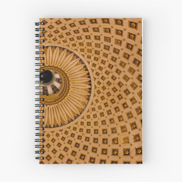 Item preview, Ornate Gold Dome Ceiling With Coffered Rosettes and Central Oculus in Classical Architecture designed and sold by Nmallia.
