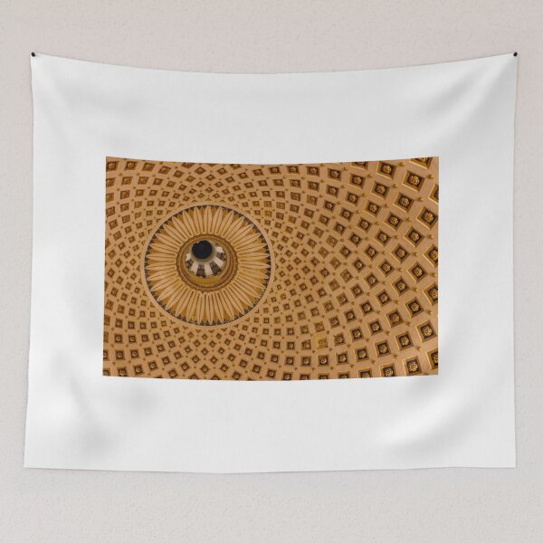 Item preview, Ornate Gold Dome Ceiling With Coffered Rosettes and Central Oculus in Classical Architecture designed and sold by Nmallia.