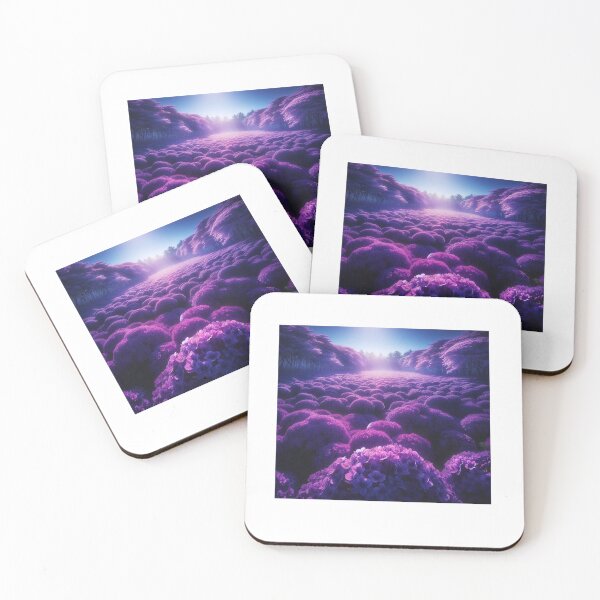 Item preview, BLOOMSCAPE OF THE PURPLE HORIZON designed and sold by Catalina Kate.