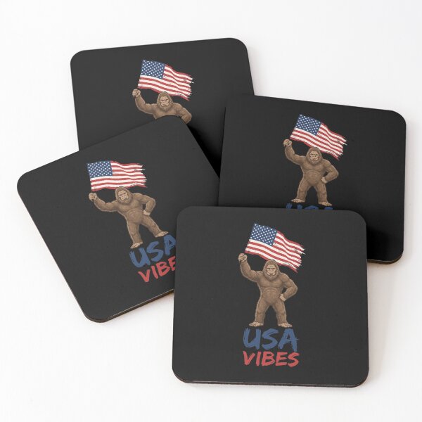 Item preview, USA Vibes Bigfoot American Patriot designed and sold by SofenArt.