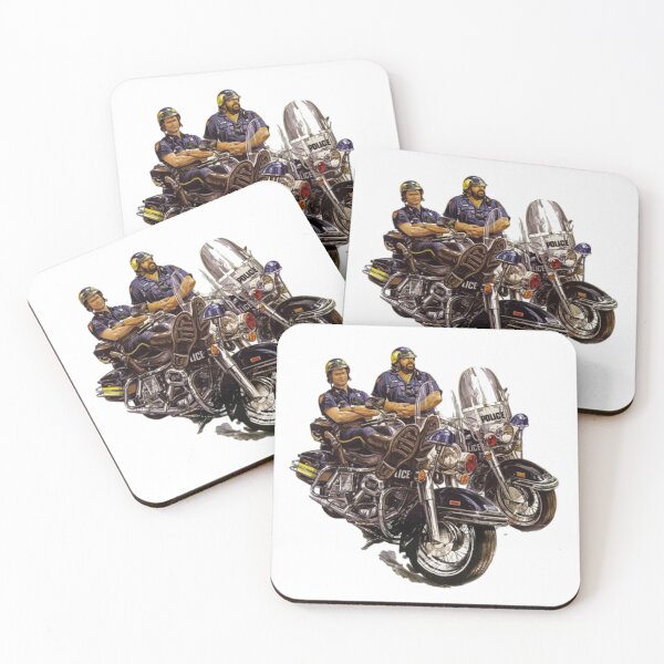 Item preview, Bud Spencer and Terence Hill Crime Busters Police designed and sold by Becooldesing.