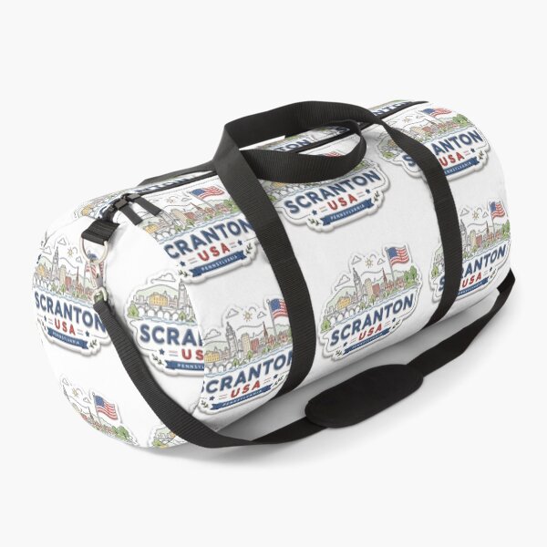 Item preview, Scranton USA Cute 3D Skyline Label Label Text SCRANTON USA ?? designed and sold by PaintMeWorld.