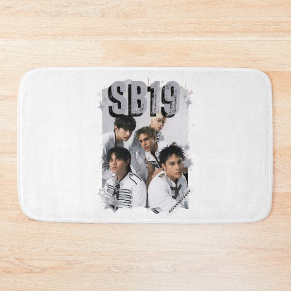 Item preview, SB19 Kings of P-pop Filipino in Monochrome Black and White Collage Art Design designed and sold by HELL0WBELLO.