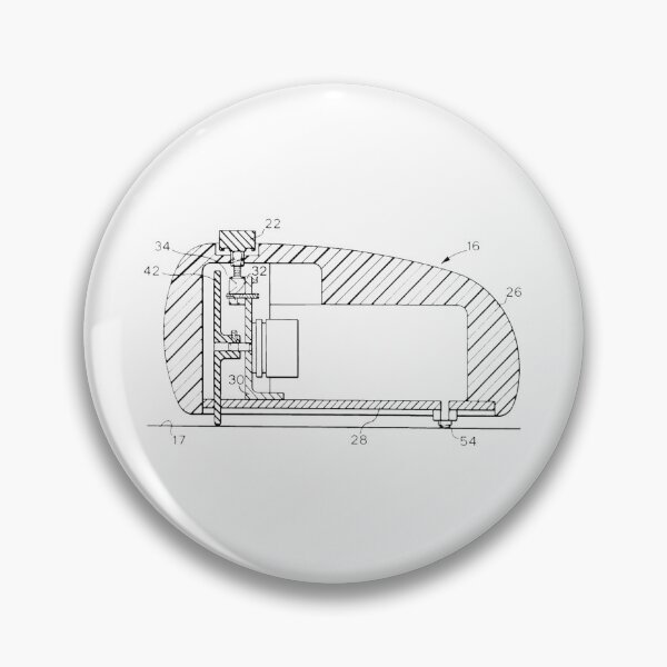Item preview, The mouse that changed the world - original patent drawing designed and sold by bowbrick.
