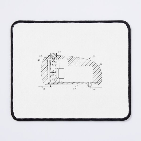 Item preview, The mouse that changed the world - original patent drawing designed and sold by bowbrick.