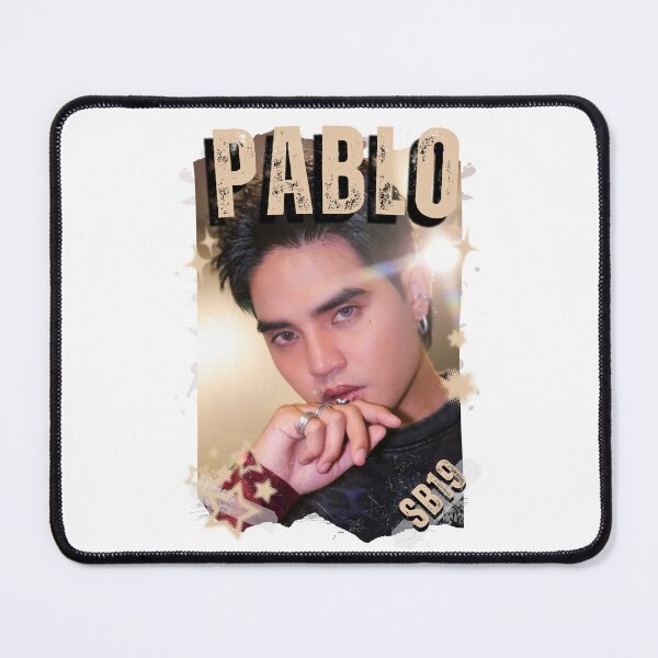 Item preview, SB19 Pablo Kings of P-pop Filipino in Monochrome Black and White Collage Art Design designed and sold by HELL0WBELLO.