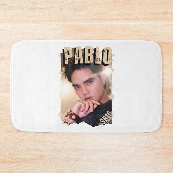 Item preview, SB19 Pablo Kings of P-pop Filipino in Monochrome Black and White Collage Art Design designed and sold by HELL0WBELLO.