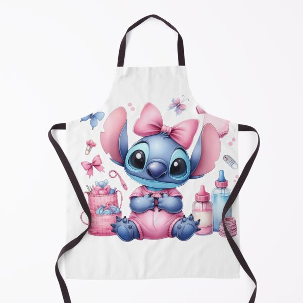 Item preview, Stitch Pink Baby Shower Cute Kawaii Floral Design designed and sold by rfd2.