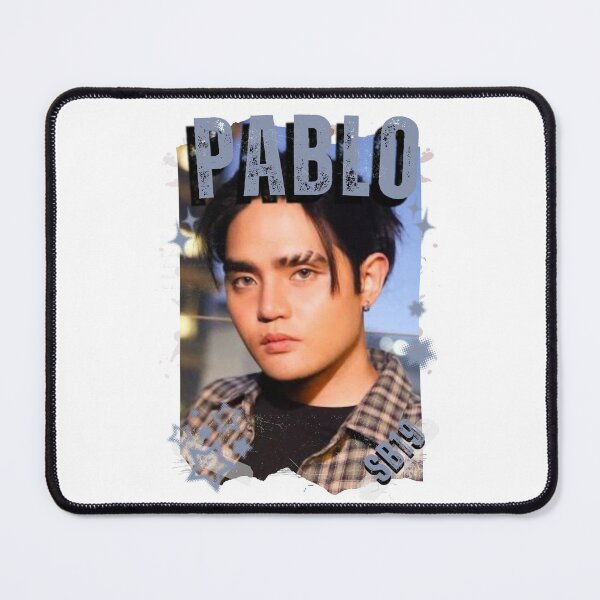 Item preview, SB19 Pablo Kings of P-pop Filipino in Monochrome Black and White Collage Art Design designed and sold by HELL0WBELLO.