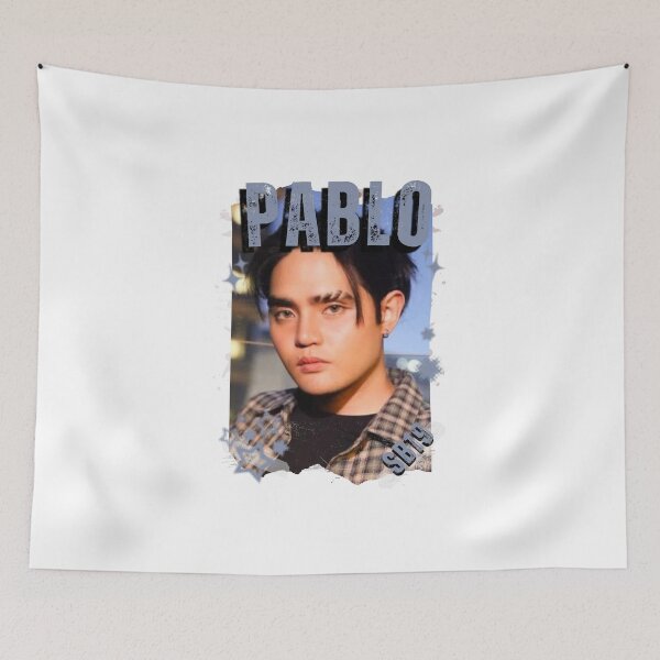 Item preview, SB19 Pablo Kings of P-pop Filipino in Monochrome Black and White Collage Art Design designed and sold by HELL0WBELLO.