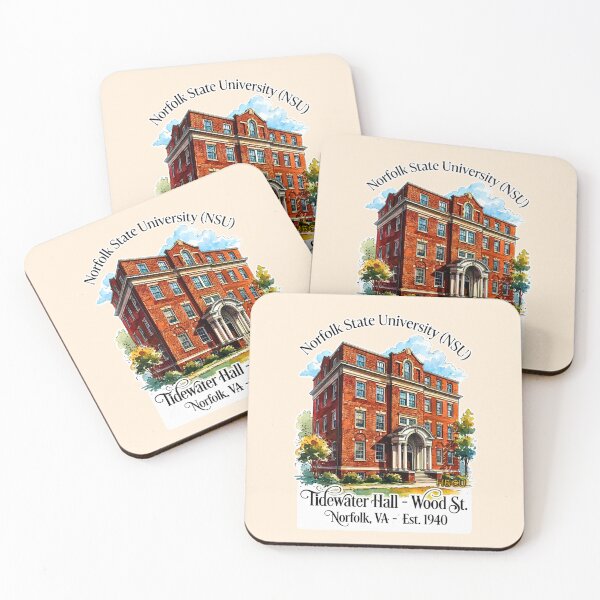 Item preview, Tidewater Hall Watercolor Architectural Heritage designed and sold by EvergreenPark - Tee Studio.