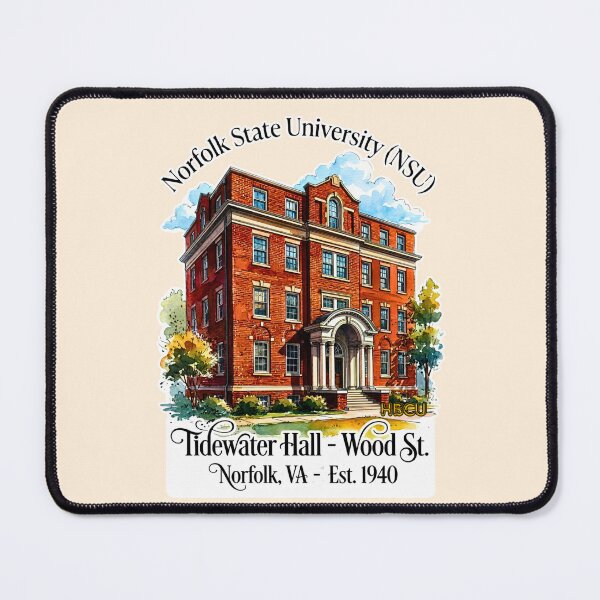 Item preview, Tidewater Hall Watercolor Architectural Heritage designed and sold by EvergreenPark - Tee Studio.