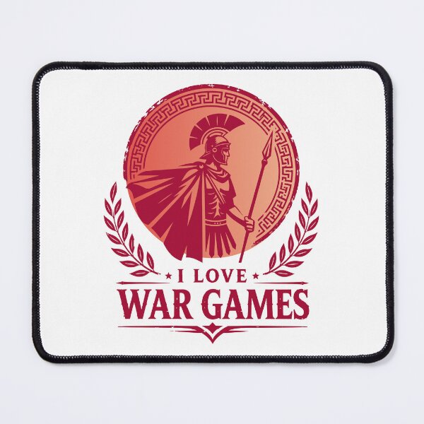 Item preview, I love war games designed and sold by MagicMangoes.