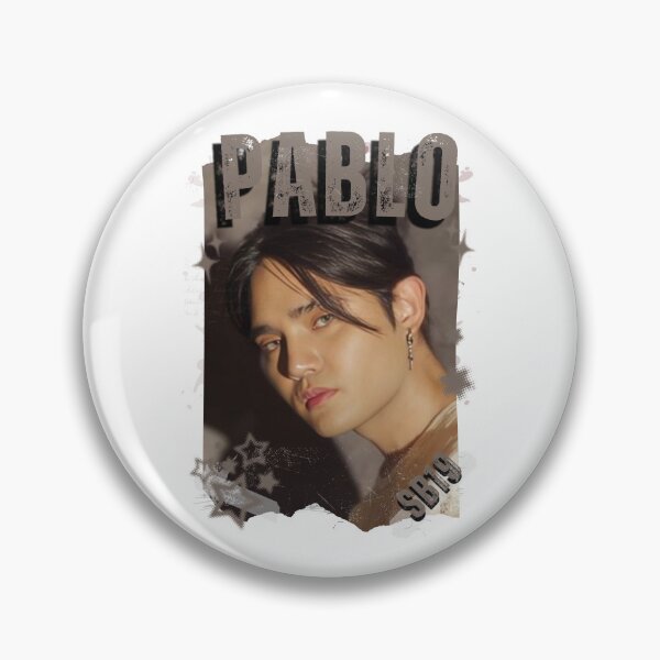 Item preview, SB19 Pablo Kings of P-pop Filipino in Monochrome Black and White Collage Art Design designed and sold by HELL0WBELLO.