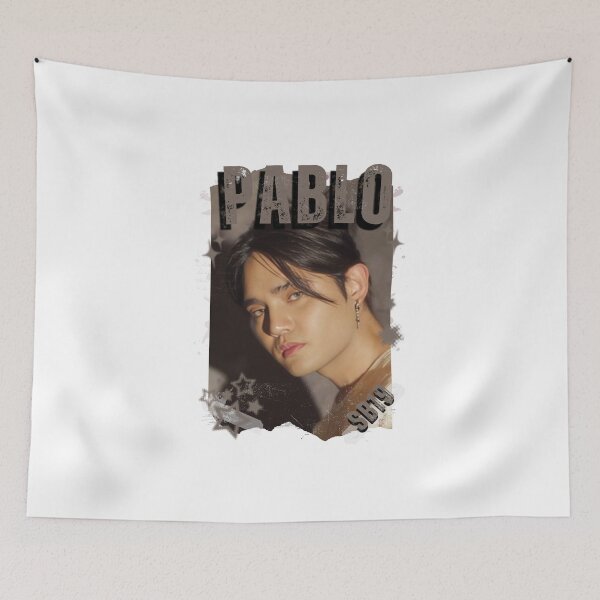 Item preview, SB19 Pablo Kings of P-pop Filipino in Monochrome Black and White Collage Art Design designed and sold by HELL0WBELLO.