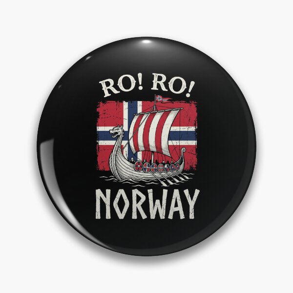 Item preview, Ro! Ro! Norway Viking Heritage Norwegian Patriotism Travel designed and sold by SofenArt.
