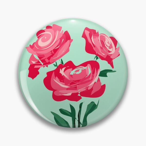 Item preview, pink and green rose pattern designed and sold by Stormsoaked.