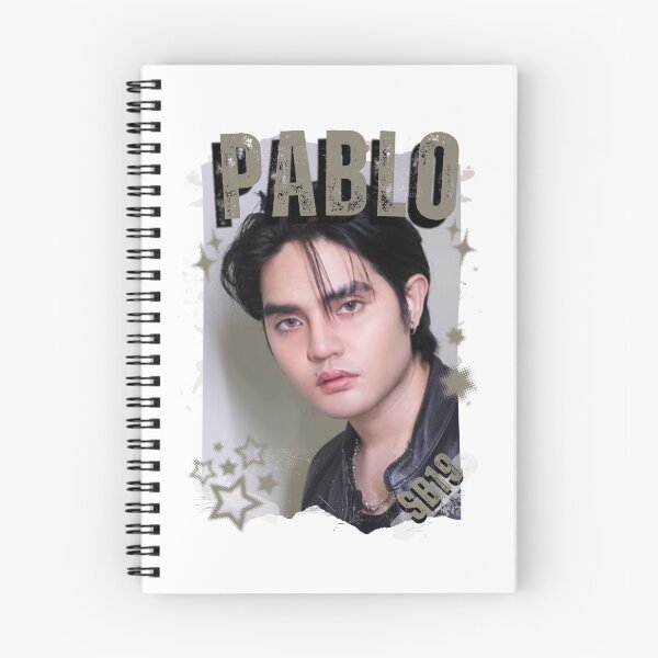 Item preview, SB19 Pablo Kings of P-pop Filipino in Monochrome Black and White Collage Art Design designed and sold by HELL0WBELLO.